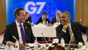 Davidas Cameronas ir Barackas Obama