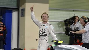 Nico Rosbergas triumfavo Abu Dabyje