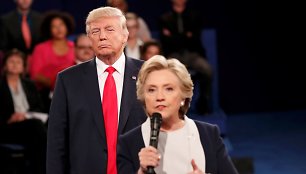 Donaldo Trumpo ir Hillary Clinton antrieji debatai