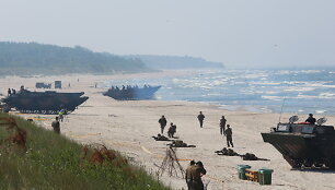Karinių pratybų &bdquo;Baltops&ldquo;  akimirkos