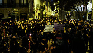 Protestas Pamplonoje