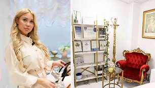 Pabėgusi nuo karo ukrainietė Vilniuje atidarė unikalų saloną: baldus restauravo pati