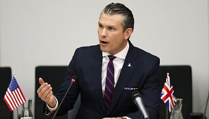 Pete'as Hegsethas / Omar Havana / AP