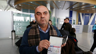 Irakietis, kuris iš Egipto turėjo grįžti į namo, kai buvo neįleistas į lėktuvą į JAV