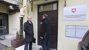 Ričardas Malinauskas atvyko į (VTEK) posėdį