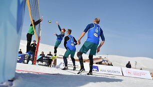 Europos sniego tinklinio ture Austrijoje lietuviai liko greta prizininkų pakylos