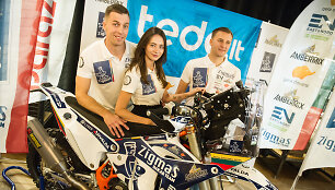 Arūno Gelažninko komandos &bdquo;Zigmas Dakar Team&ldquo; pristatymas