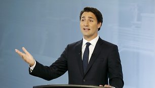 Kanados ministras pirmininkas Justinas Trudeau