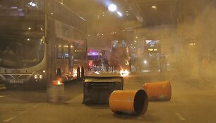 Protestai Honkonge
