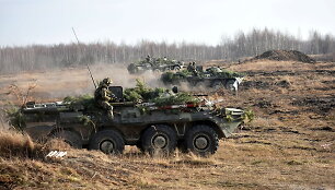 Ukrainos ginkluotųjų pajėgų pratybos