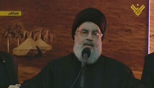 &bdquo;Hizbollah&ldquo; vadovas Hassanas Nasrallah