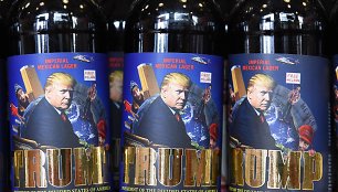 Pristatytas ukrainiečių pagamintas D.Trumpo alus