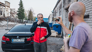 &bdquo;Autoplius.lt Fast Lap&ldquo; Edvino Einikio garaže