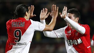 Jamesas Rodriguezas ir Radamelis Falcao