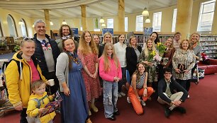 Lietuvi&scaron;kų knygų bibliotekos skyriaus Edinburge atidarymas