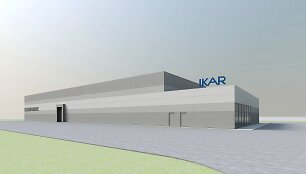 &bdquo;Ikarai&ldquo; gamyklos pirmojo etapo vizualizacija