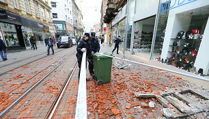 Žemės drebėjimo padariniai Zagrebe