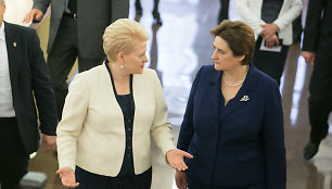 Dalia Grybauskaitė ir Loreta Graužinienė