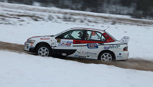 „Halls Winter Rally 2015“ bandomasis ir kvalifikacinis greičio ruožai