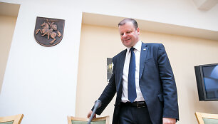 Gabrielius Landsbergis ir Saulius Skvernelis