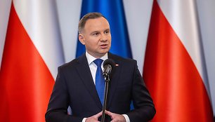 Lenkijos prezidentas Andrzejus Duda