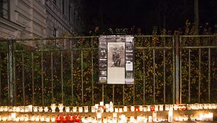 Vilniuje &ndash; pilietinė akcija partizanui A.Ramanauskui&ndash;Vanagui palaikyti