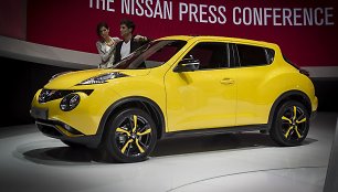 Atnaujintas „Nissan Juke“ Ženevoje