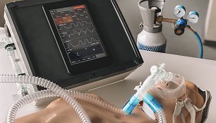 „Teltonika“ sukurta plaučių ventiliavimo įranga