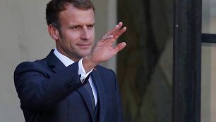 Emmanuelis Macronas / &bdquo;Scanpix&ldquo; nuotr.