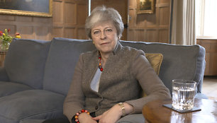 Britų premjerė Theresa May