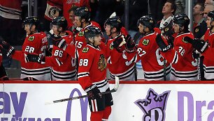&bdquo;Blackhawks&ldquo; ledo ritulininkai