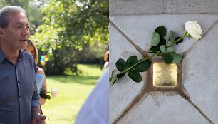 &bdquo;Atminimo akmenų&ldquo; žymioms Holokausto aukoms Kaune atminti pristatymas
