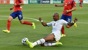 Ganos futbolo rinktinės žaidėjas Andre Ayew