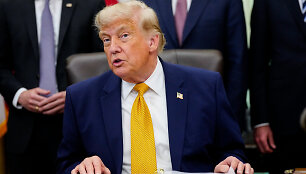 Donaldas Trumpas / Bonnie Cash - Pool via CNP / picture alliance / Consolidated News Photos