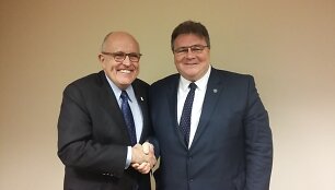 Rudy Giuliani ir Linas Linkevičius
