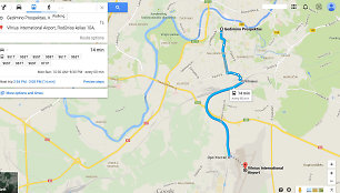 „Google Maps“ mano, kad viešuoju transportu Vilniuje važinėja tik rusakalbiai?