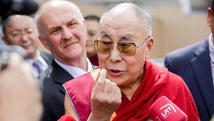 Į Lietuvą atvyko Dalai Lama