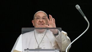 Popiežius Pranci&scaron;kus / Simone Risoluti / via REUTERS