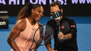 Serena Williams ir Rogeris Federeris