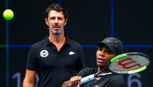 Patrickas Mouratoglou ir Serena Williams 