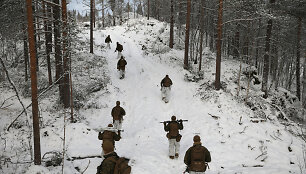 JAV jūrų pėstininkai Norvegijos &scaron;iaurėje