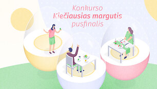 Konkurso &bdquo;Kiečiausias margutis&ldquo; pusfinalis