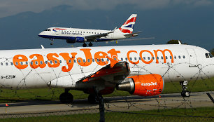 Sąrašo viršuje – „British Airways“ ir „easyJet“