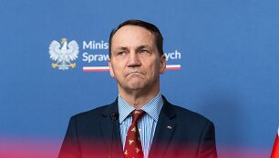 Lenkijos užsienio reikalų ministras Radoslawas Sikorskis / Marek Antoni Iwanczuk / ZUMAPRESS.com