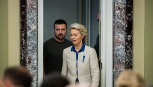 Volodymyras Zelenskis ir Ursula von der Leyen