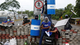 Protestai ir plėšimai Nikaragvoje