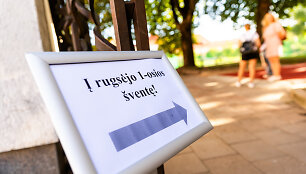 Rugsėjo 1-oji Vilniaus &bdquo;Vyčio&ldquo; gimnazijoje