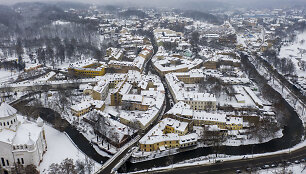 Snieguotas ir baltas Vilnius