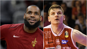 LeBronas Jamesas ir Artūras Gudaitis