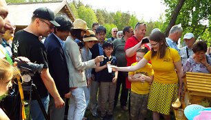 Medkopio &scaron;ventė muziejuje